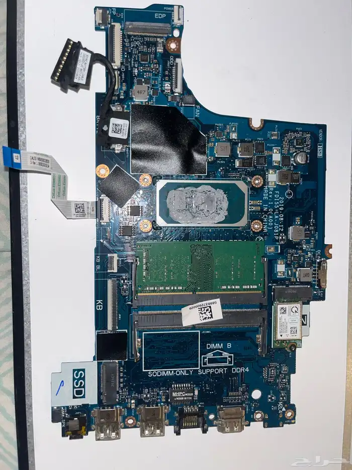 قطع لاب توب مروحه بطاريه شاشه تبع شركه dell 4