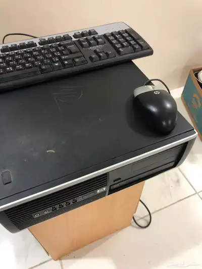 جهاز كمبيوتر مكتبي hp مع الكيبورد والماوس 1