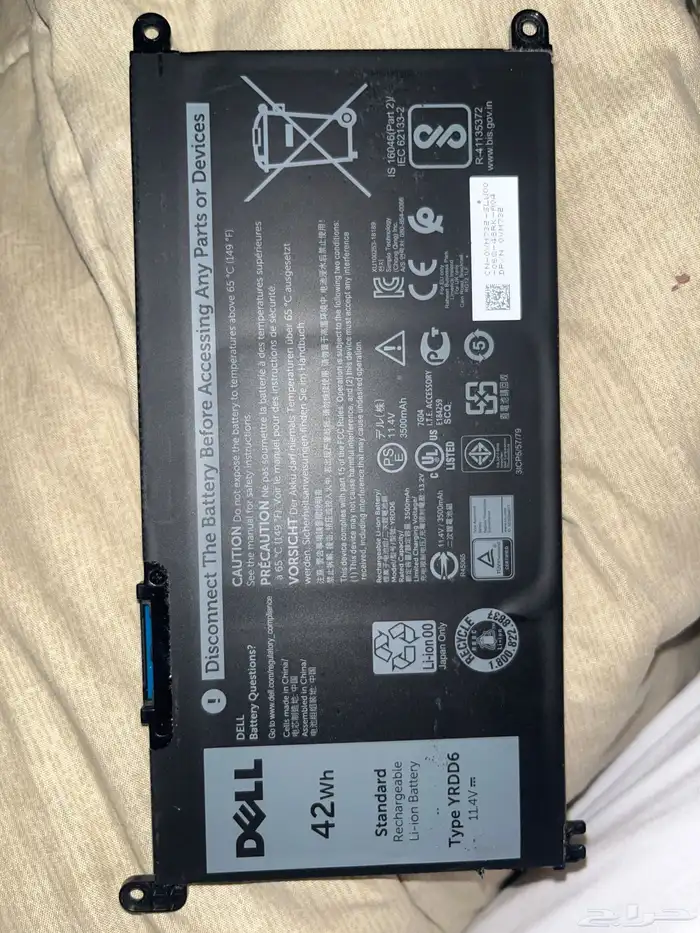 قطع لاب توب مروحه بطاريه شاشه تبع شركه dell 0