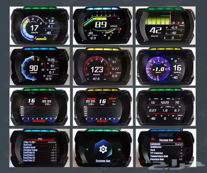 قيج رياضي obd متعدد الوظائف 4