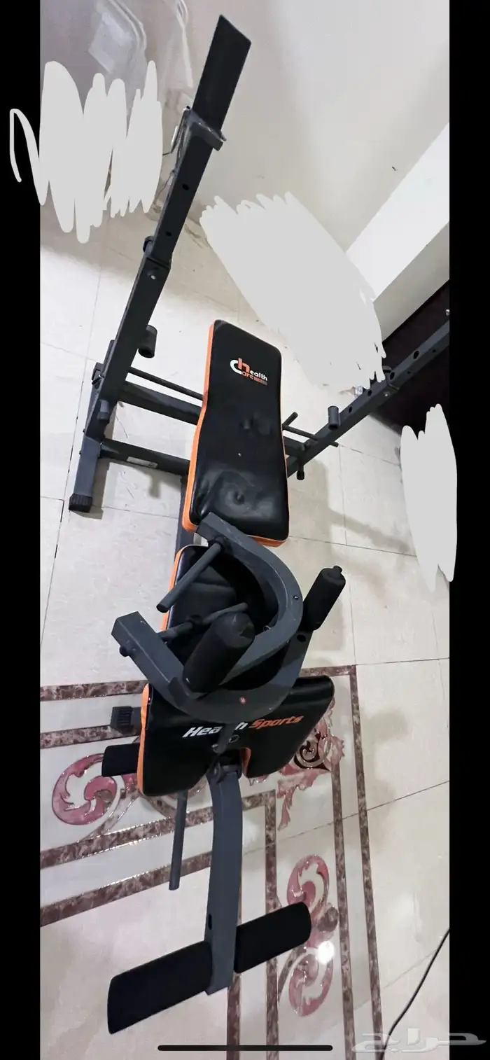 جهاز بنش اثقال مستخدم نظيف 0
