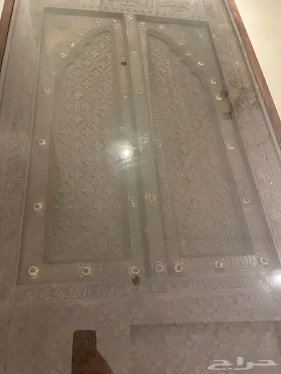 طاولة انتيك نفش باب الكعبة 2