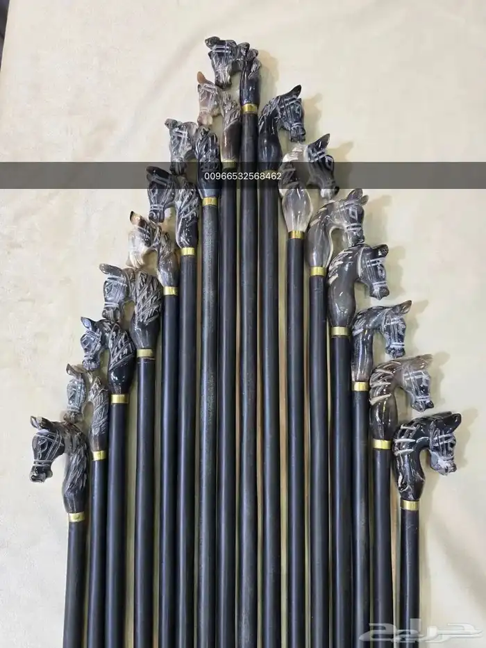 عصا بالفضة - خيزران بالفضة 6