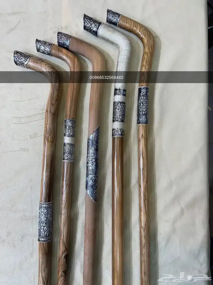 عصا بالفضة - خيزران بالفضة 4