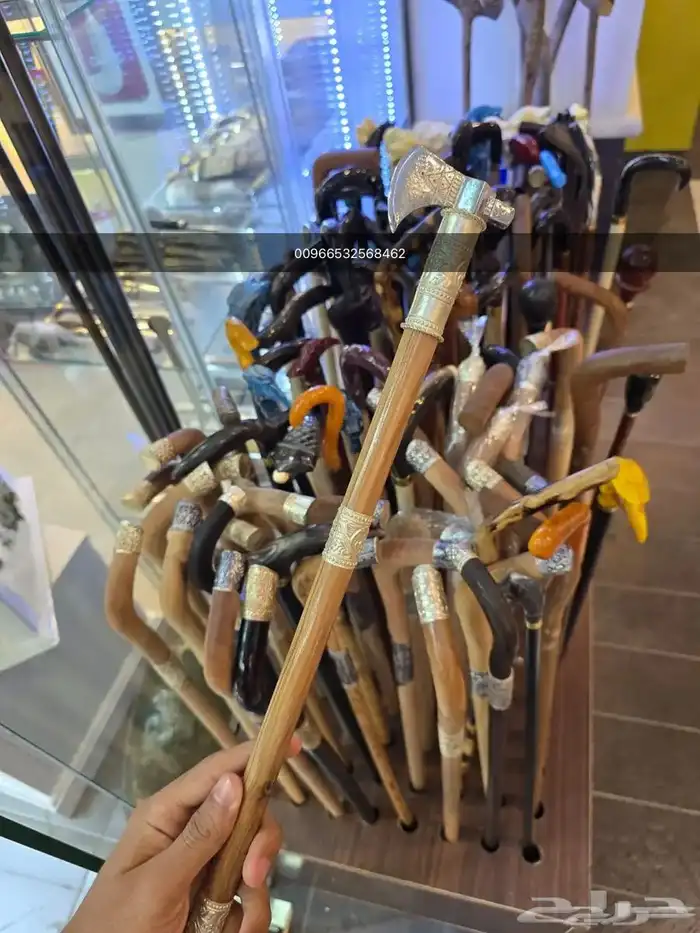 عصا بالفضة - خيزران بالفضة 13