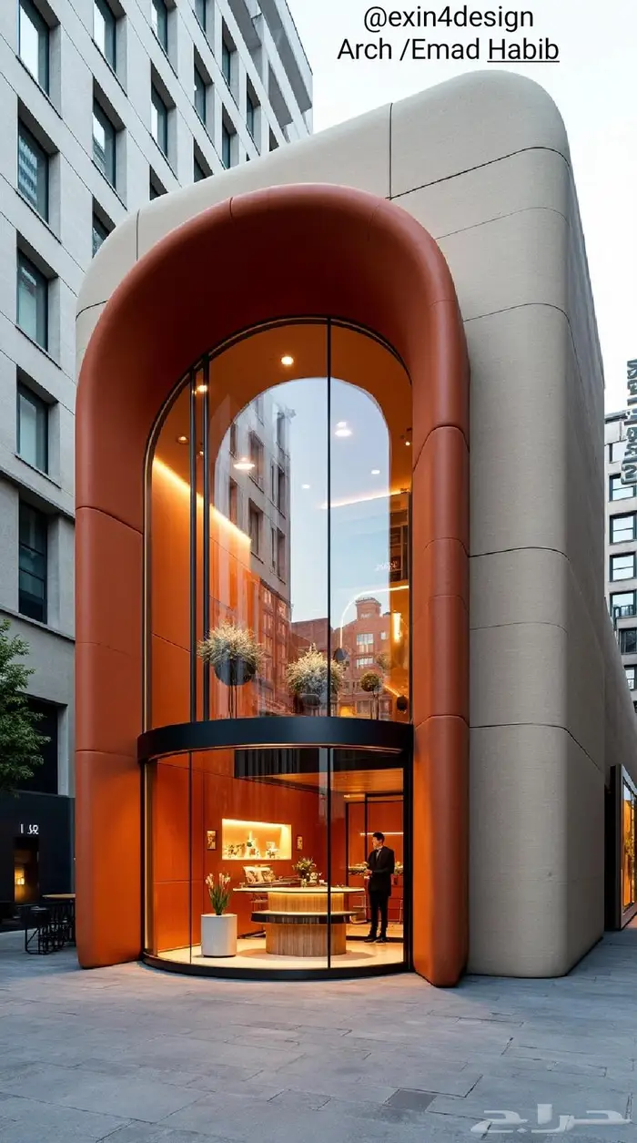 واجهات معمارية مخططات هندسية وتصميم ديكور وحدائق ومجسمات 1