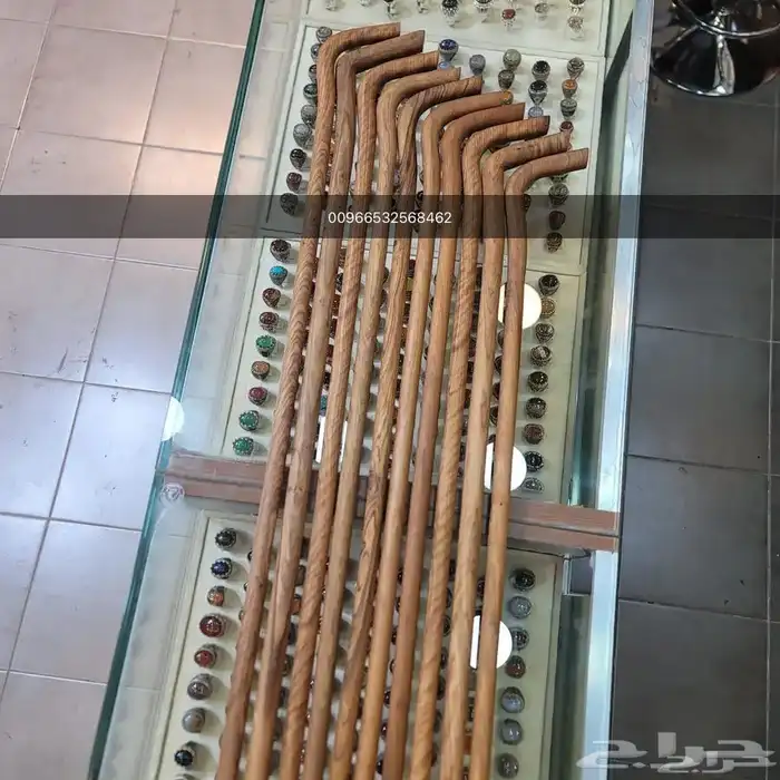 عصا بالفضة - خيزران بالفضة 16