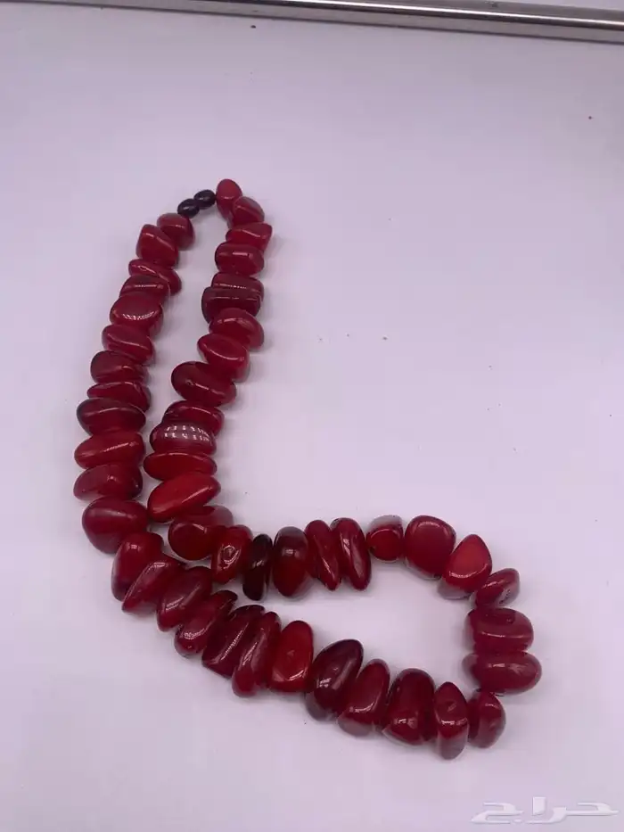 عقد كهرمان شجري قيم جدا 3