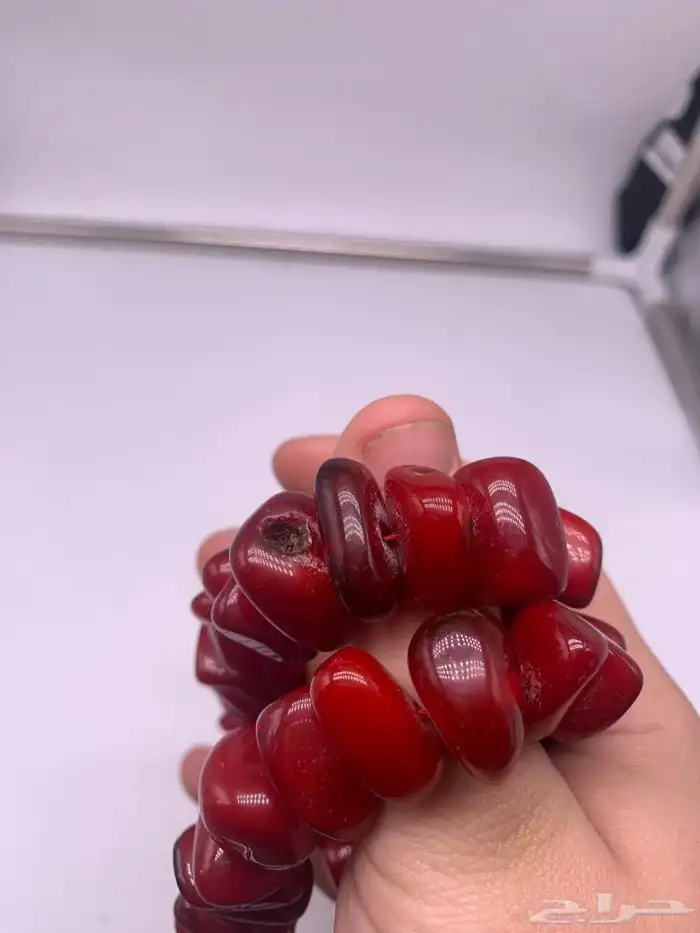 عقد كهرمان شجري قيم جدا 4