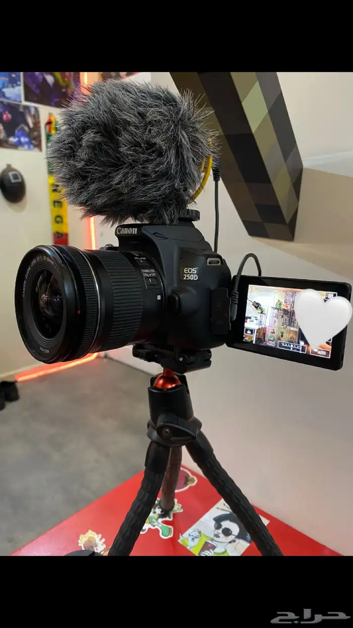معدات لصناع المحتوى   كانون D250 0