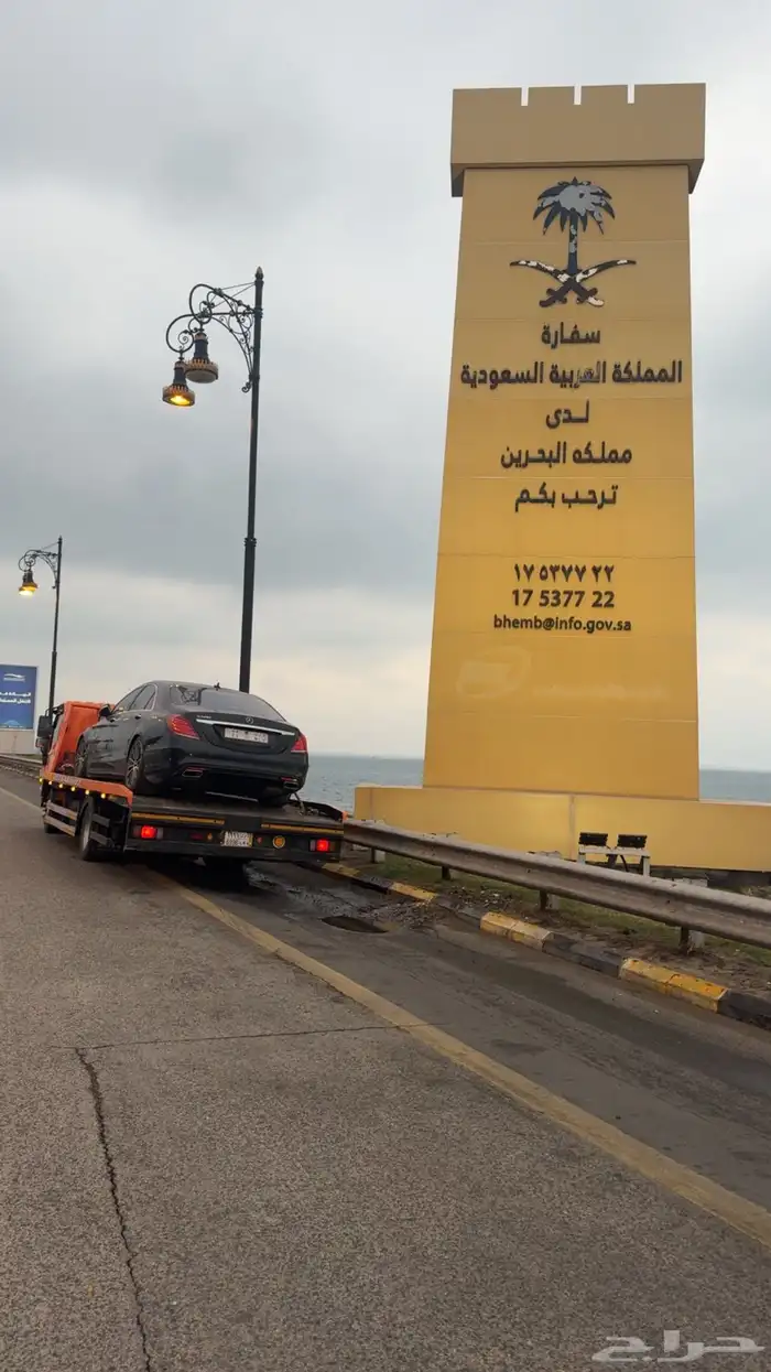 سطحة هيدروليك نزول كامل فل داون من الدمام-القطيف الى الرياض 4
