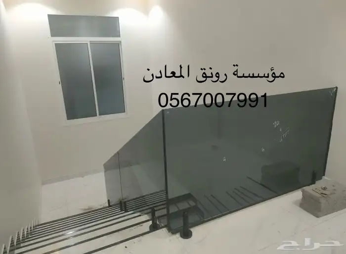 دربزان درج حواجز درج استانلس استيل   زجاج 9