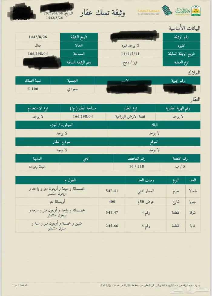 ارض زراعية خام للبيع 0