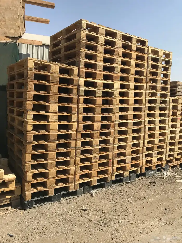 طبليات خشب _ wooden pallets 4
