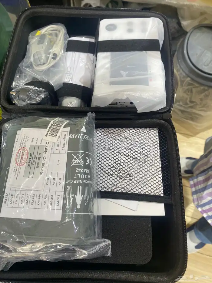 جهاز ضغط بالستناد او محمول خاص بالمستشفايات 3