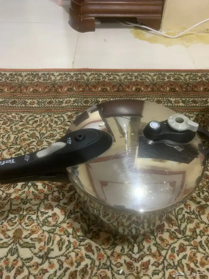 كاتم فرنسي قدر ضغط فرنسي نظيف سب وتيفال ممتازة جدا جدا 19