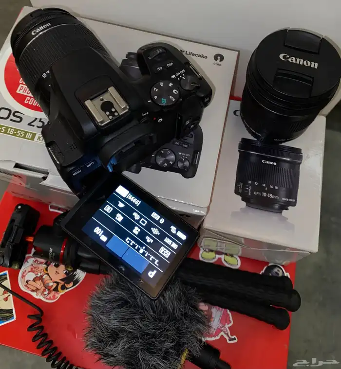 معدات لصناع المحتوى   كانون D250 4