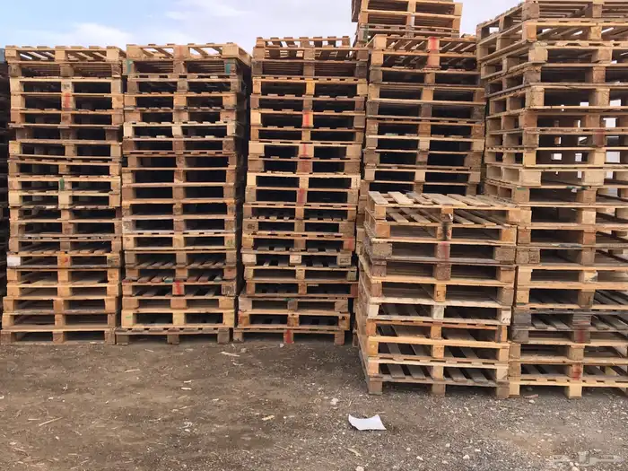 طبليات خشب _ wooden pallets 7