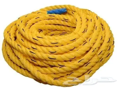 حبال قطن وخيش ونيلون وحرير جميع المقاسات 6