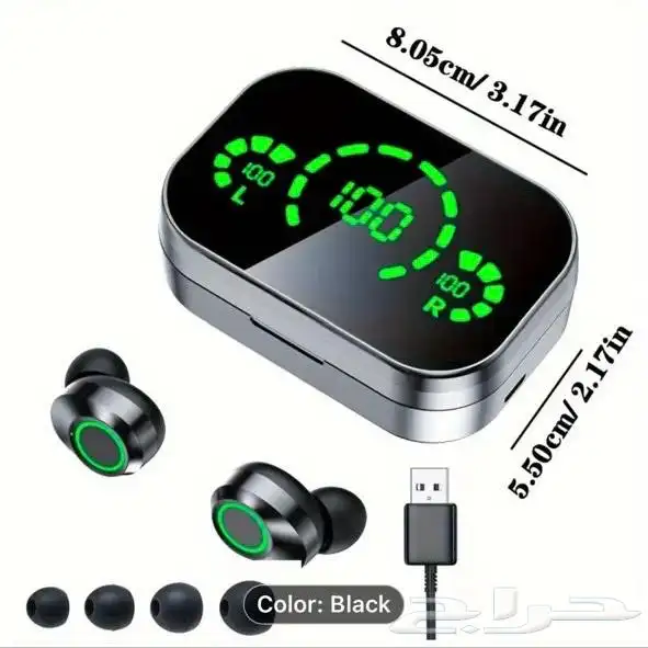 سماعة أذن بلوتوث وسماعة JBL 5