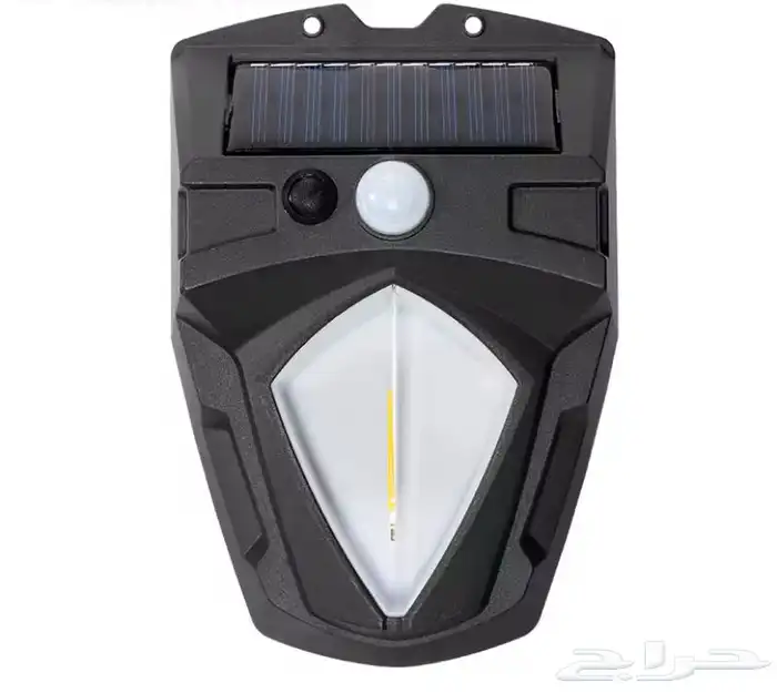 لمبة ليد جدار بالطاقة الشمسية- اضاءة صفراء 0