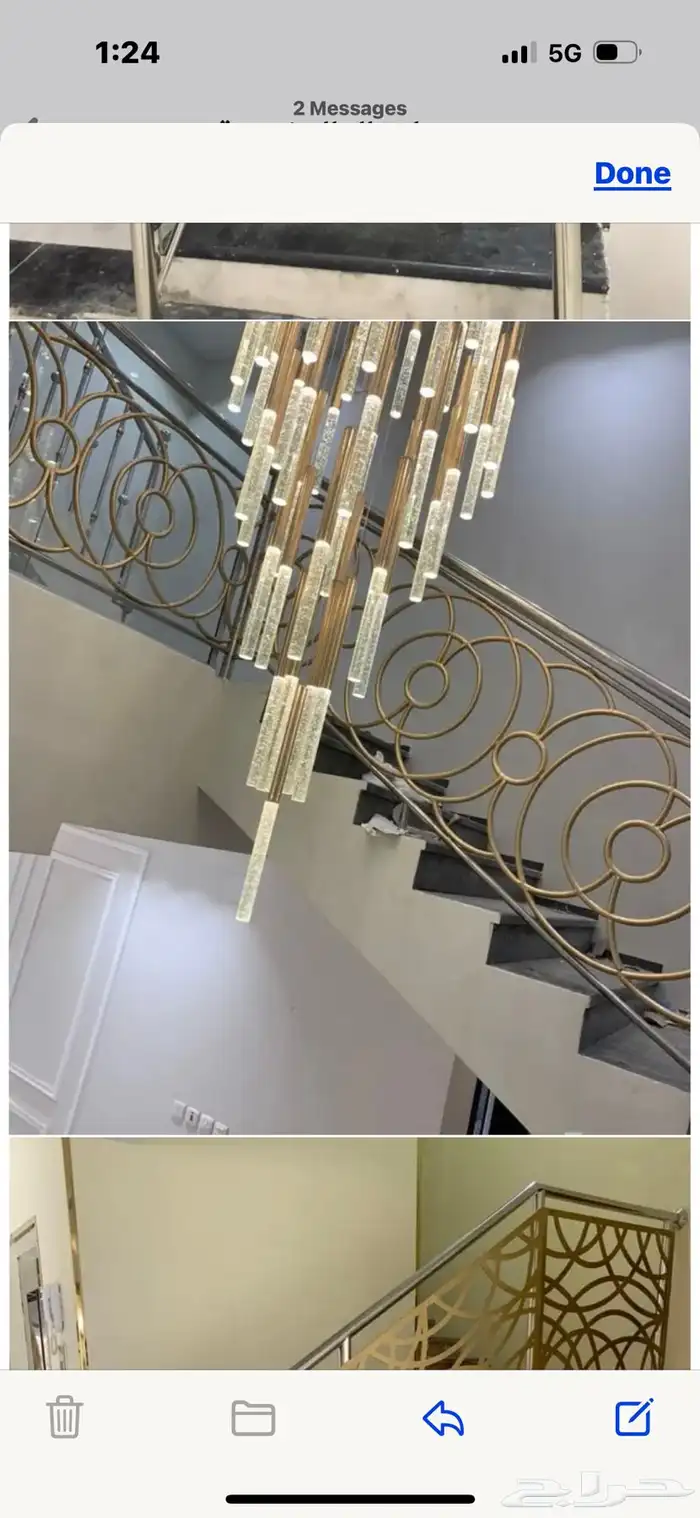 دربزان درج حواجز درج استانلس استيل   زجاج 45