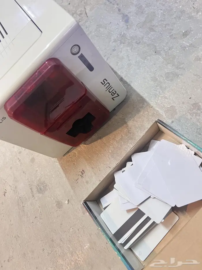 جهاز طباعة بطاقات عمل 4