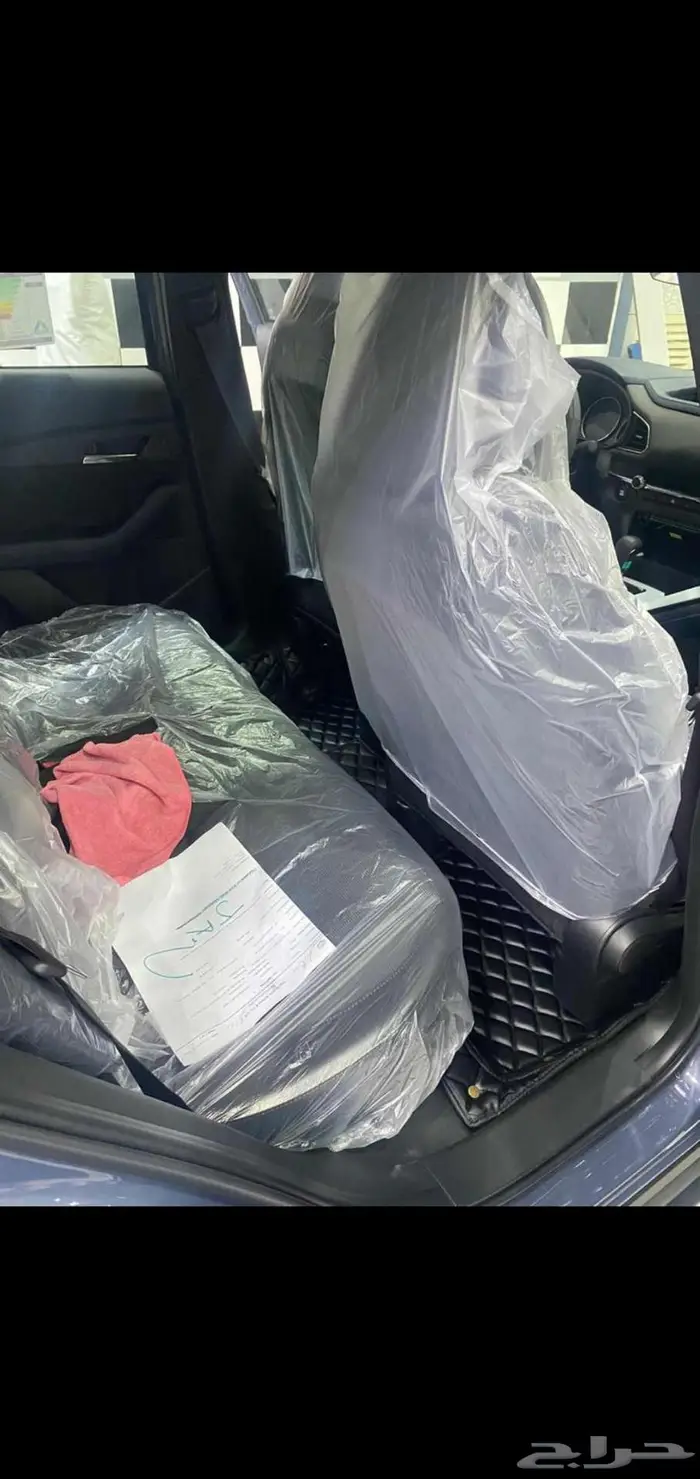 VIP دعاسات ارضيات جلد CX9 ولجميع السيارات 0