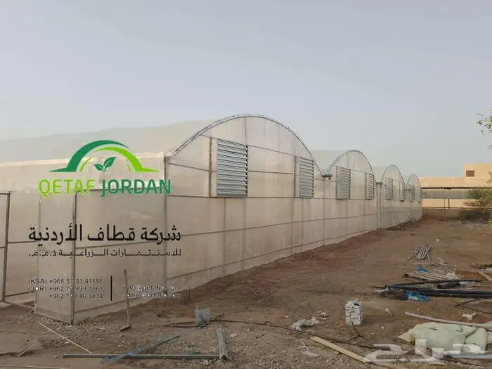 بيوت محمية   بيوت زراعية جديدة صناعة اردنية 2