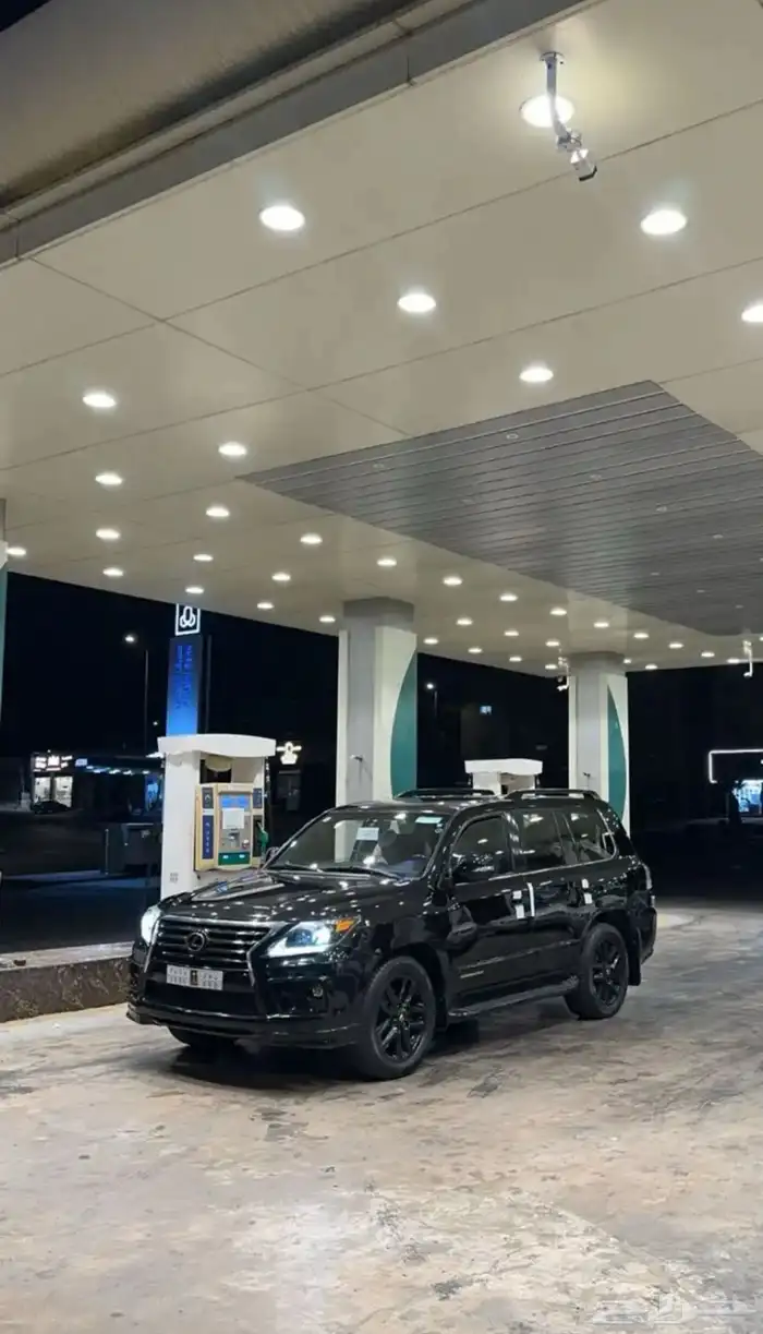 جيب لكزز LX570 2014 اسود موتر منوة القناي 2