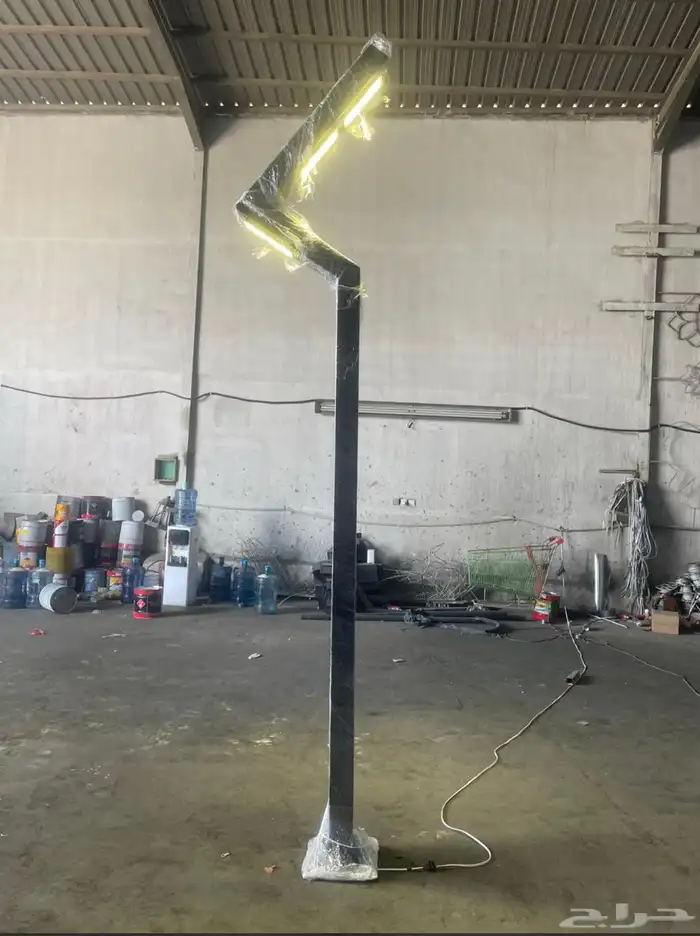 اعمدة انارة وقواعد خرسانيه 43