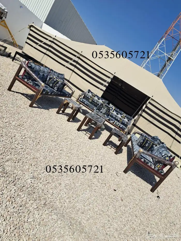 جلسات خارجية كراسي طاولات 8