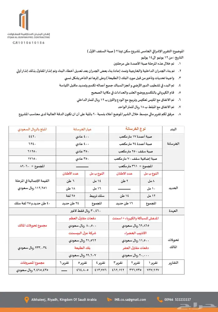 مشرف مباني بناء سعودي 13