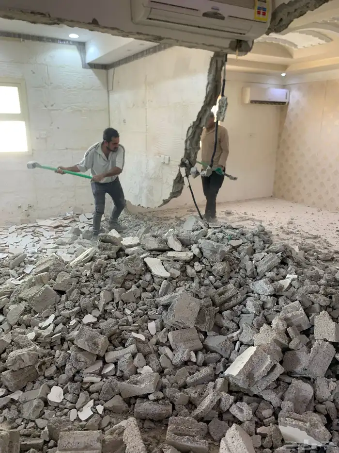 جبس فرنسى قواطع جدران اسمنت بورد بناءملاحق تكسير ترميم مبانى 16