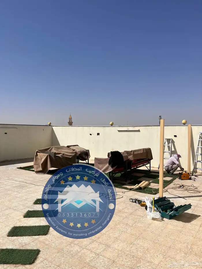 مظلات سواتر هناجر 6