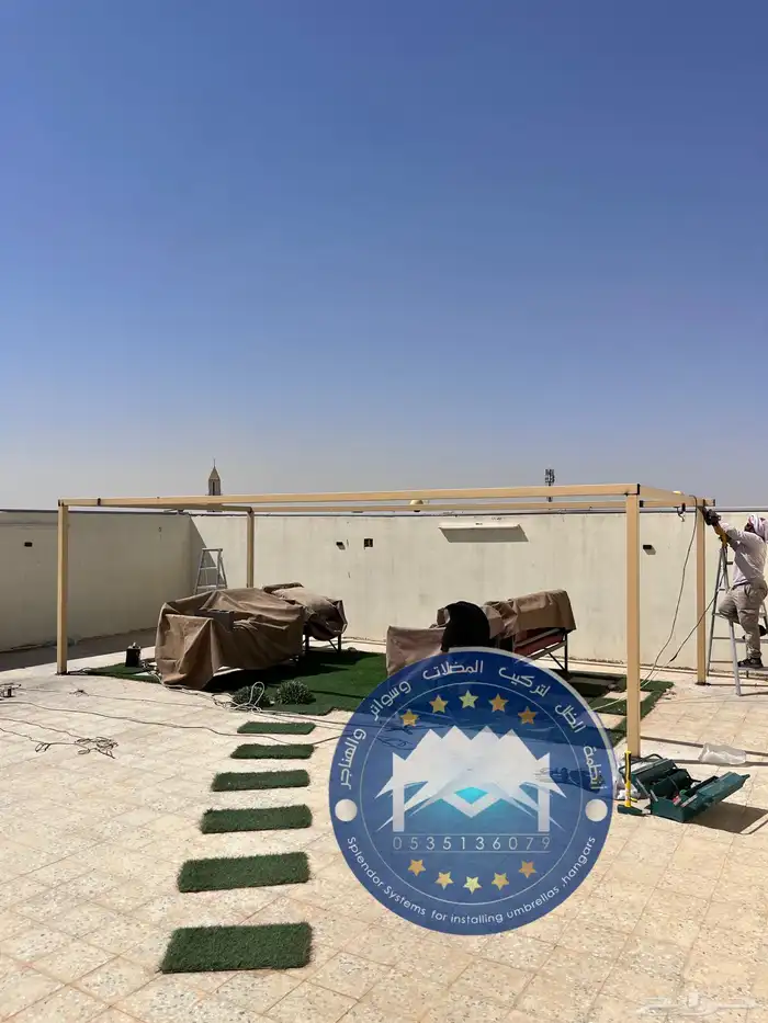 مظلات سواتر هناجر 5