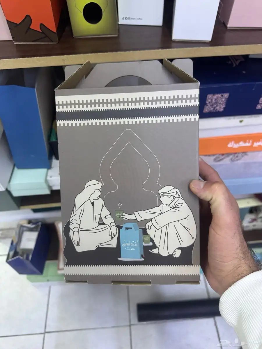 مطبعه طباعه اكواب بوكسات تصنيع اكواب جك قهوه بوكسات 3