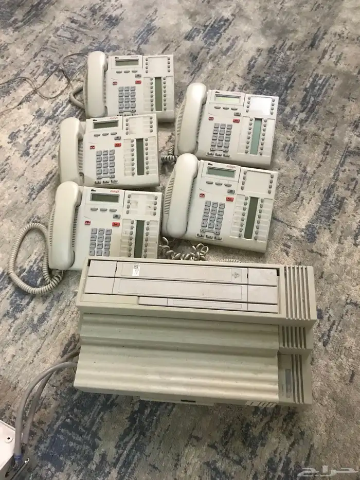سنترال نورتل 4 16 16 خط داخلي مع خمسه اجهزه رئيسيه 2