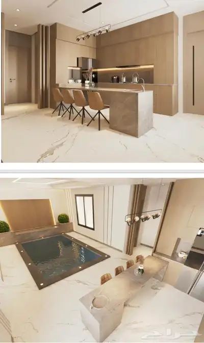 تصميم داخلي تصميم بيت مصمم ديكور تصميم شقه عماره 61