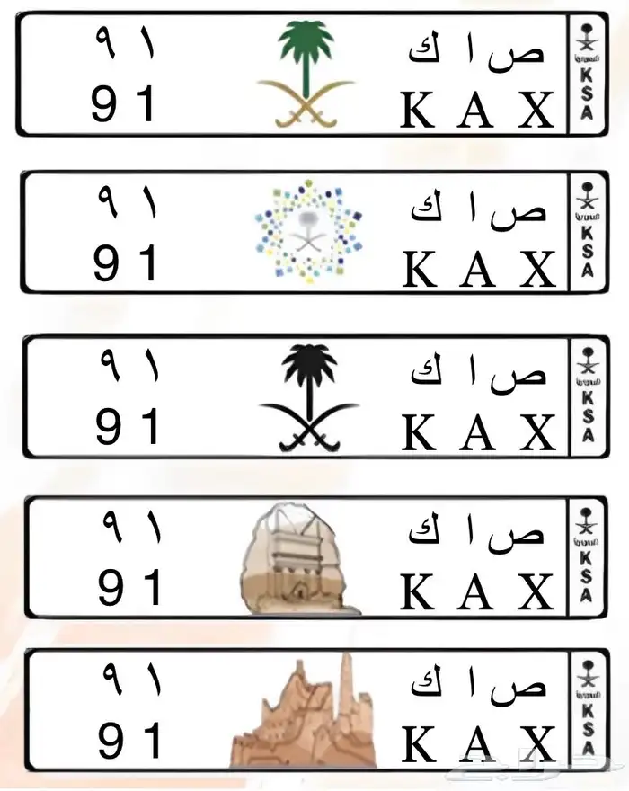 لوحة خصوصي (( ص ا ك 91 )) 1