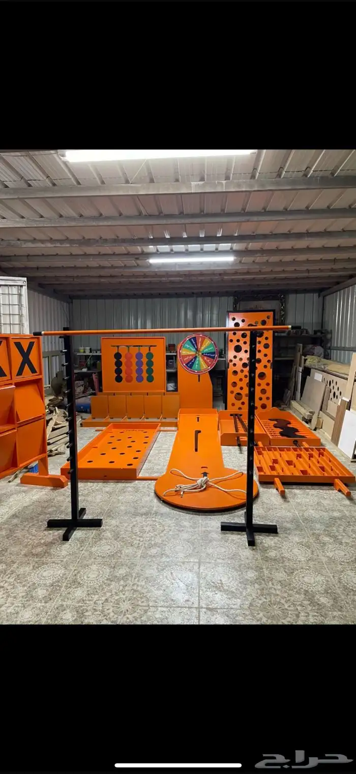 تاجير العاب الكترونيه كرنفال تحدي خشبيه بوكسينج 3