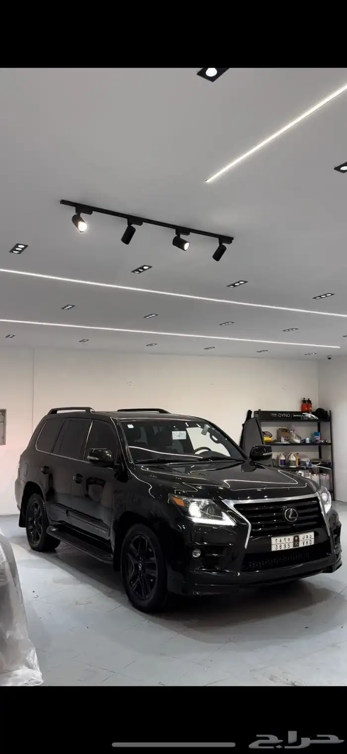 جيب لكزز LX570 2014 اسود موتر منوة القناي 0