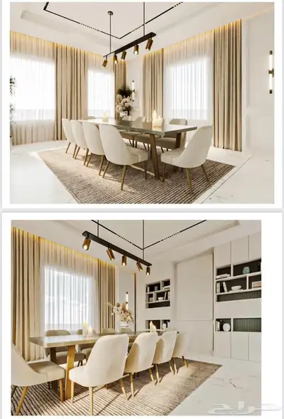 تصميم داخلي تصميم بيت مصمم ديكور تصميم شقه عماره 48