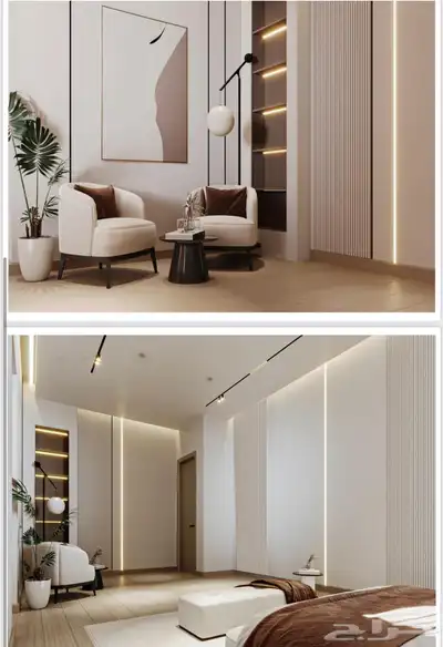 تصميم داخلي تصميم بيت مصمم ديكور تصميم شقه عماره 68