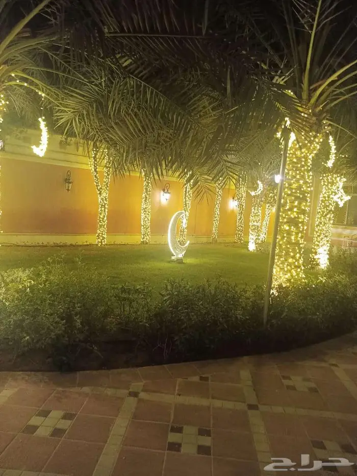 هلال رمضان زينه رمضان تركيب وتاجير هلال مضيء 23