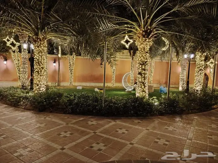 هلال رمضان زينه رمضان تركيب وتاجير هلال مضيء 8