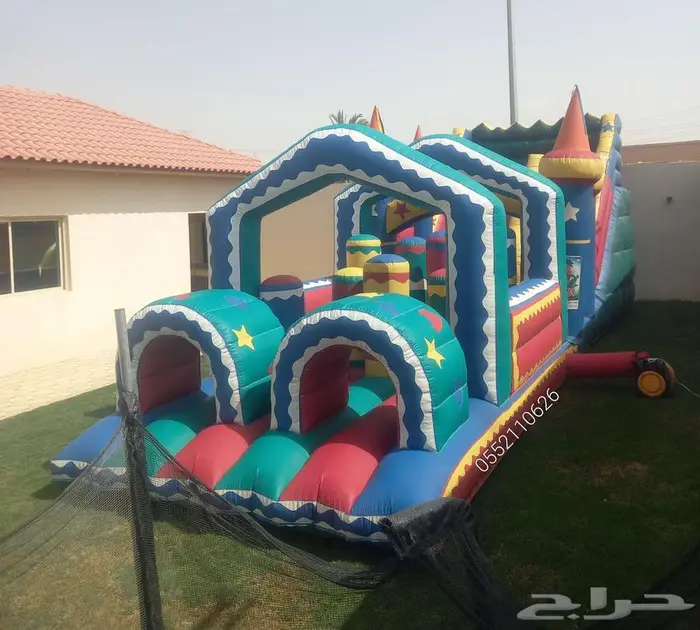 عروض تأجير نطيطات زحاليق متاهات نطيطه 1