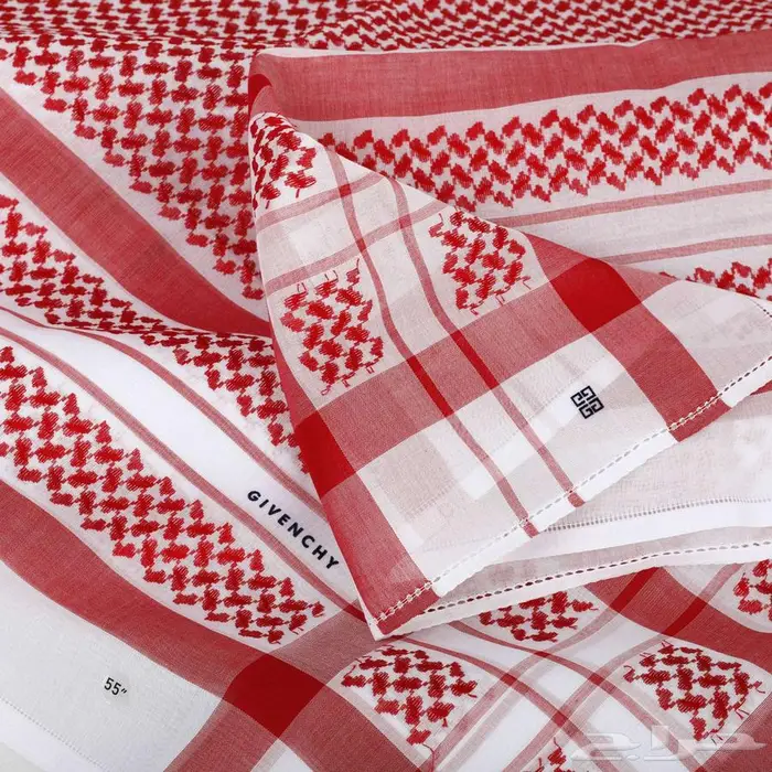 شماغ جيفنشي أحمر 2025 4