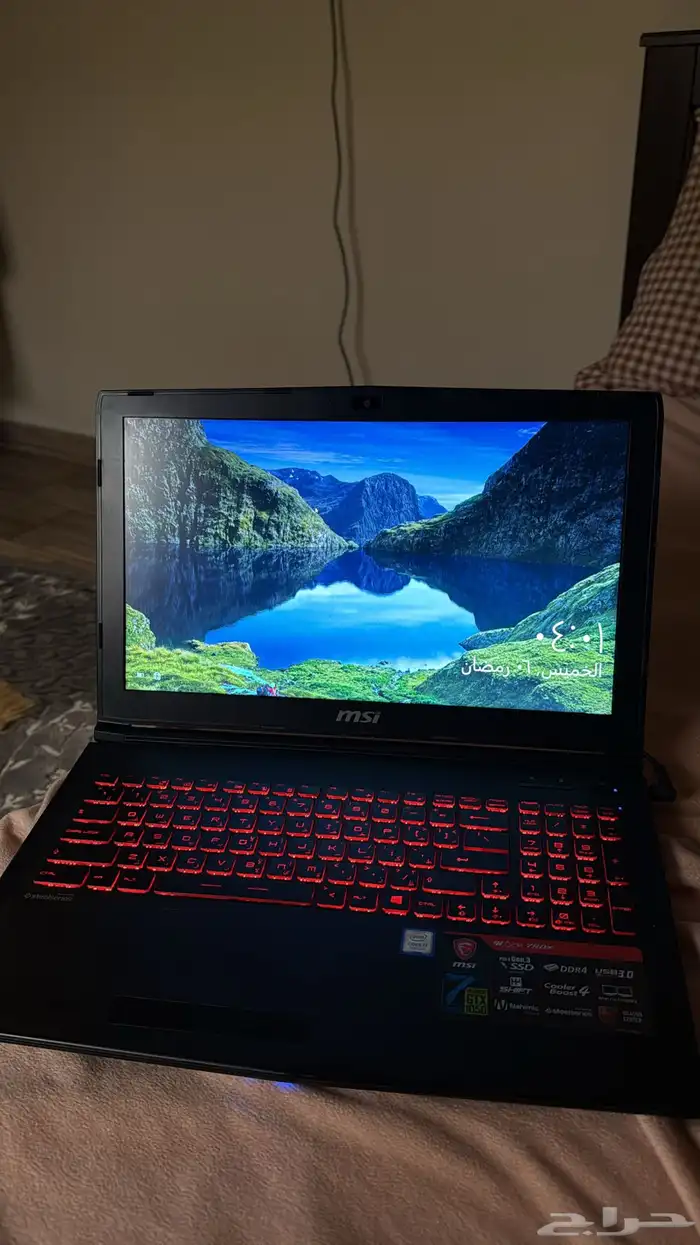 لابتوب msi قيمينق 0
