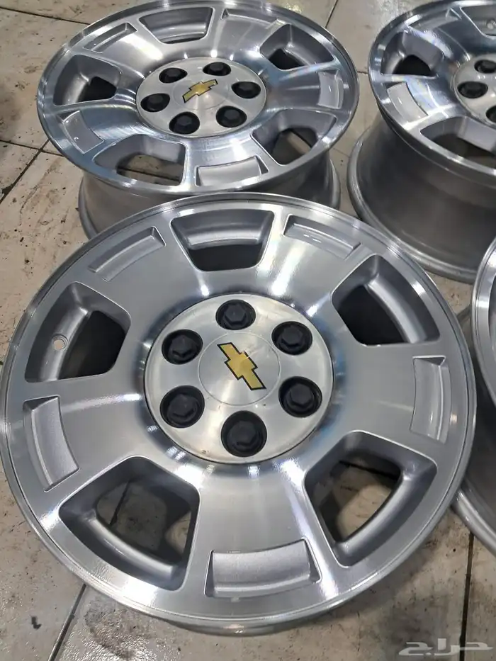 طقم جنوط تاهو مقاس 17 من 2007 لين 2014 اصلية وكالة 1